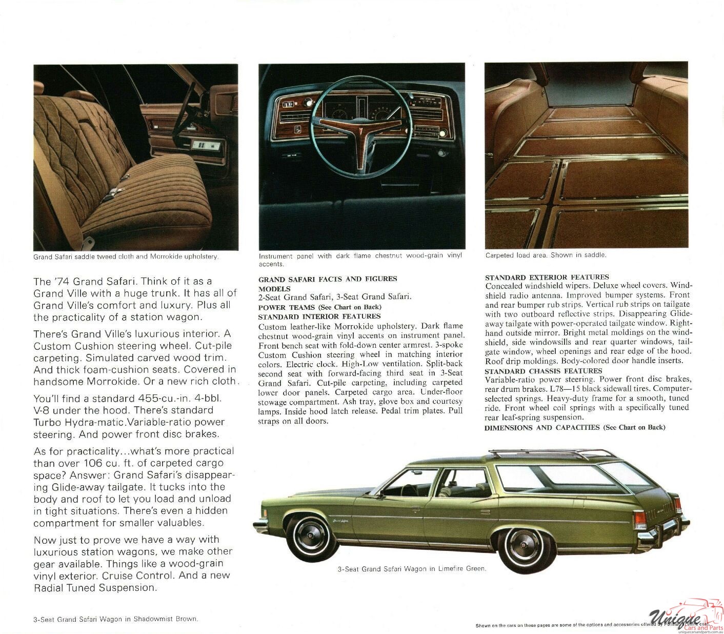 1974 Pontiac Safari Brochure Page 8